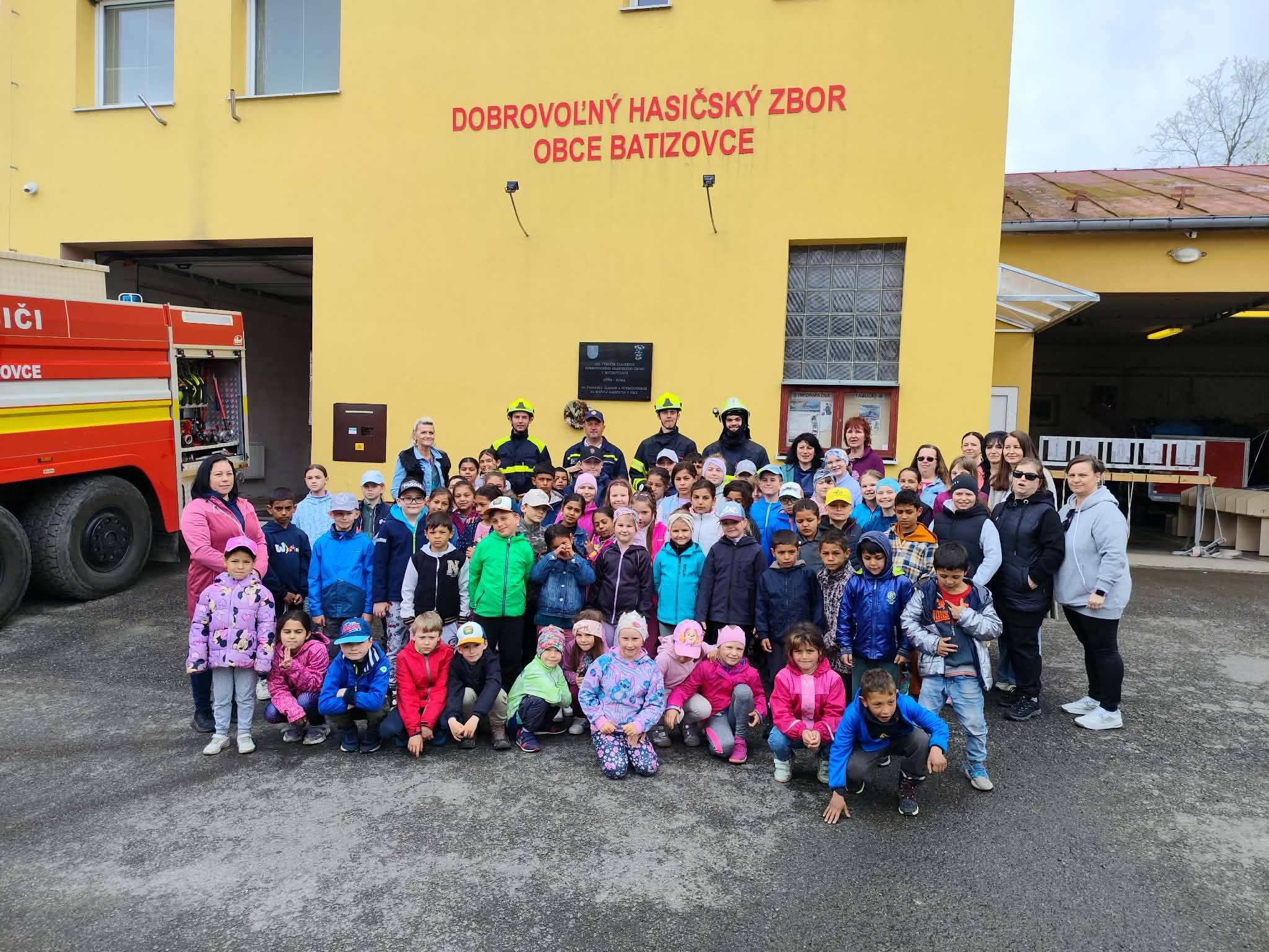 Exkurzia ZŠ Batizovce v Hasičskej zbrojnici 8.5.2026